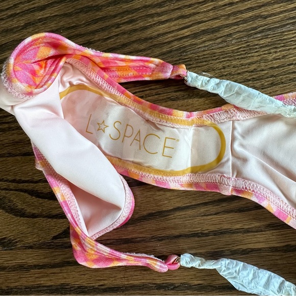 L*Space Heat Waves Bikini Set, Pamela Top & Van Damme Bottom, size M, NWT - Picture 13 of 16